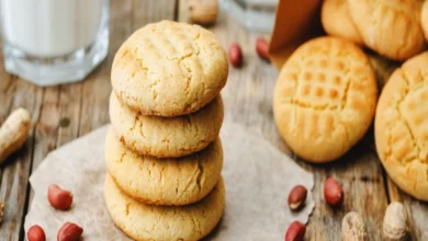 Receita de Cookies de manteiga de amendoim